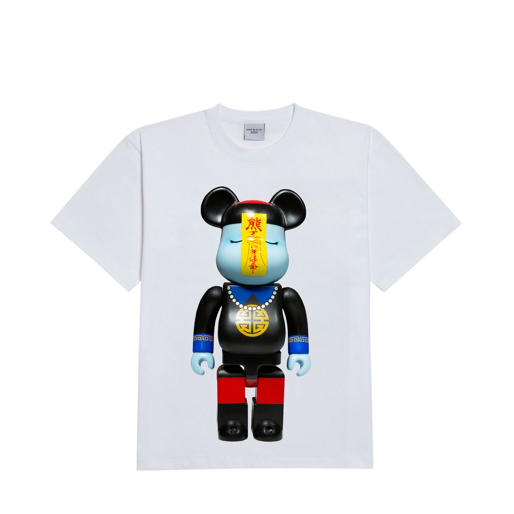 Áo thun bearbrick 12 cotton 100% chính phẩm, form oversize, chuẩn hàng xịn, full tem mạc, Anam Store