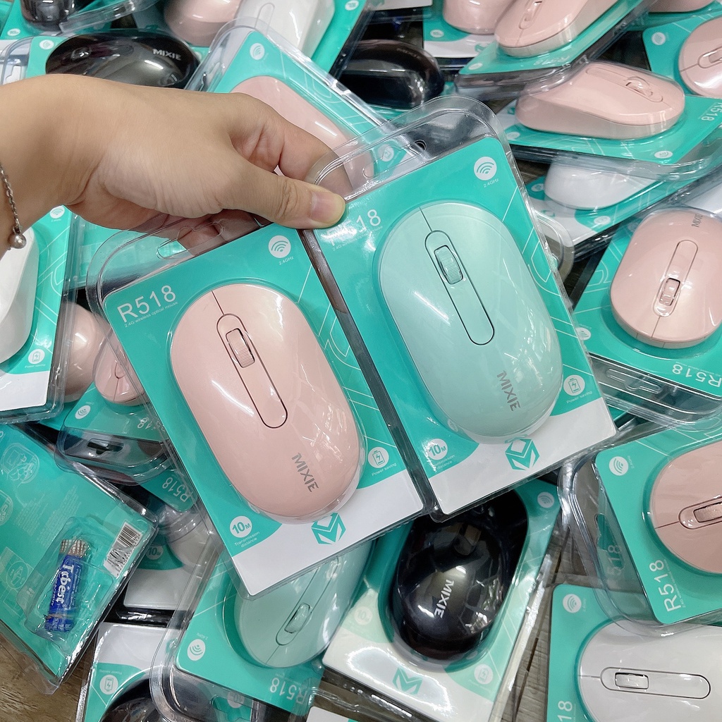 Chuột Không Dây Mixie R518  Hàng Chính Hãng