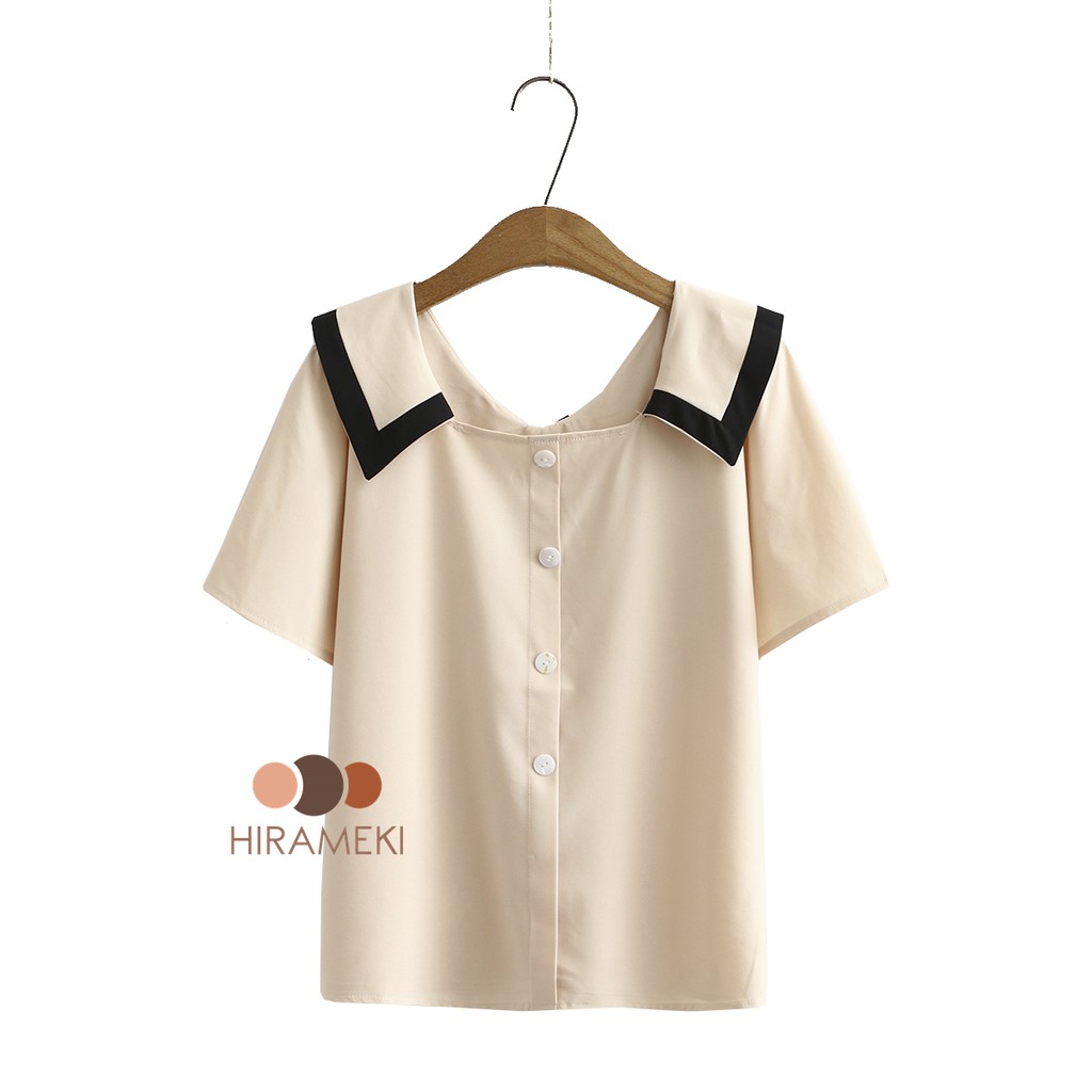 ÁO CHIFFON CỔ VUÔNG DỄ THƯƠNG 55-100KG