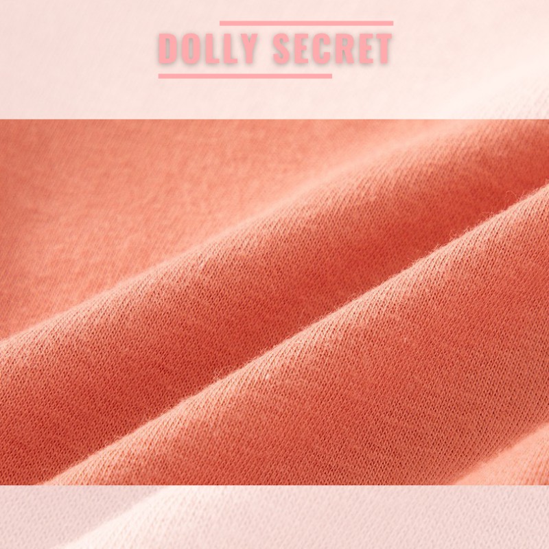 Quần lót nữ cotton Y Tế Khuáng Khuẩn Đính Logo Màu Pastel Đáng Yêu Học Sinh DOLLY SECRET QL036 | BigBuy360 - bigbuy360.vn