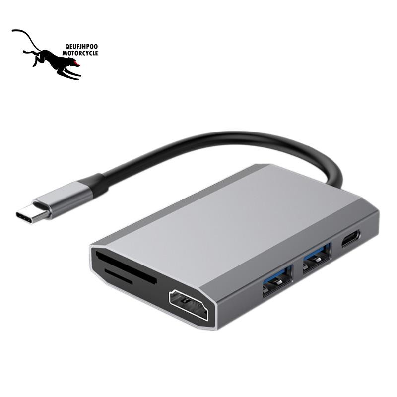 Trạm Sạc 6 Trong 1 Cổng Usb 3.0 + Hdmi-Compatible + Pd + Sd + Tfhd 4k