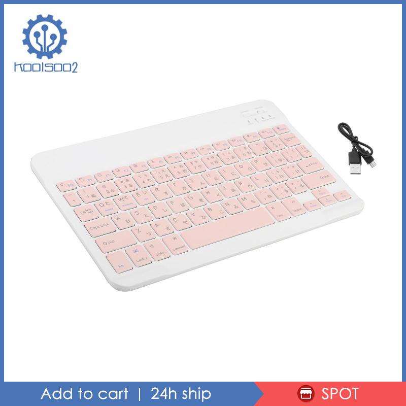 Bàn phím chơi game không dây Bluetooth 5.1 kích thước nhỏ gọn cho Windows iOS Android Laptop 2-8