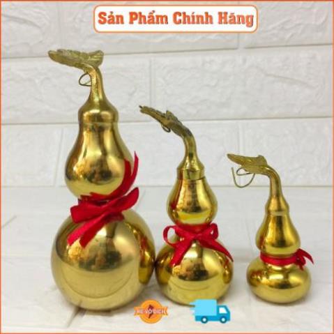 Hồ lô đồng hút lộc. SIÊU RẺ. Bình đựng rượu thờ, dành cho ban thần tài, bàn thờ treo.