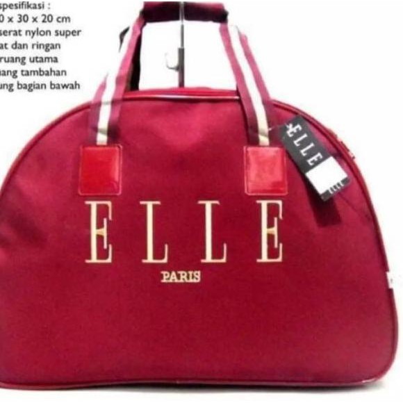 Elle Túi Xách Tay Nữ Thời Trang Hàn Quốc Maroon Cdd2