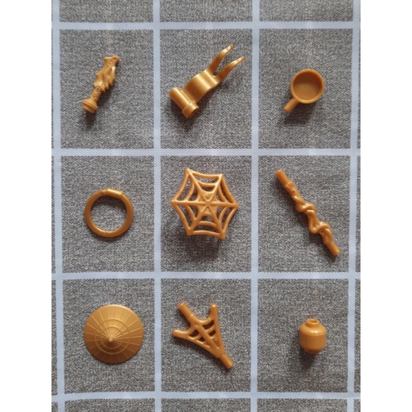 Xếp hình lego phụ kiện 1 màu gold