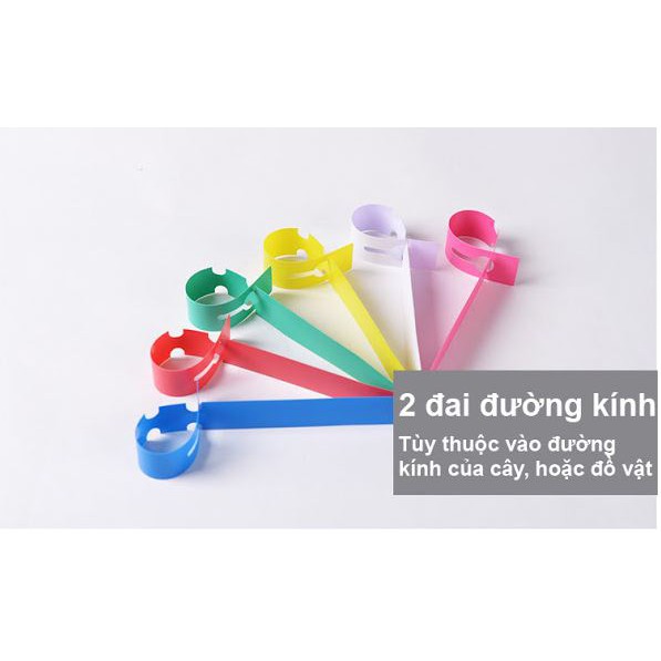 Tag name - Thẻ ghi tên cây, đánh dấu đồ vật dạng gút (10 CÁI)