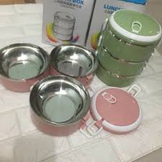 CẠP LỒNG-Ủ CƠM 4 TẦNG LÚA MẠCH AN TOÀN CHO SỨC KHỎE