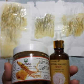 WAX TRIỆT LÔNG NHÂN SÂM Handmade