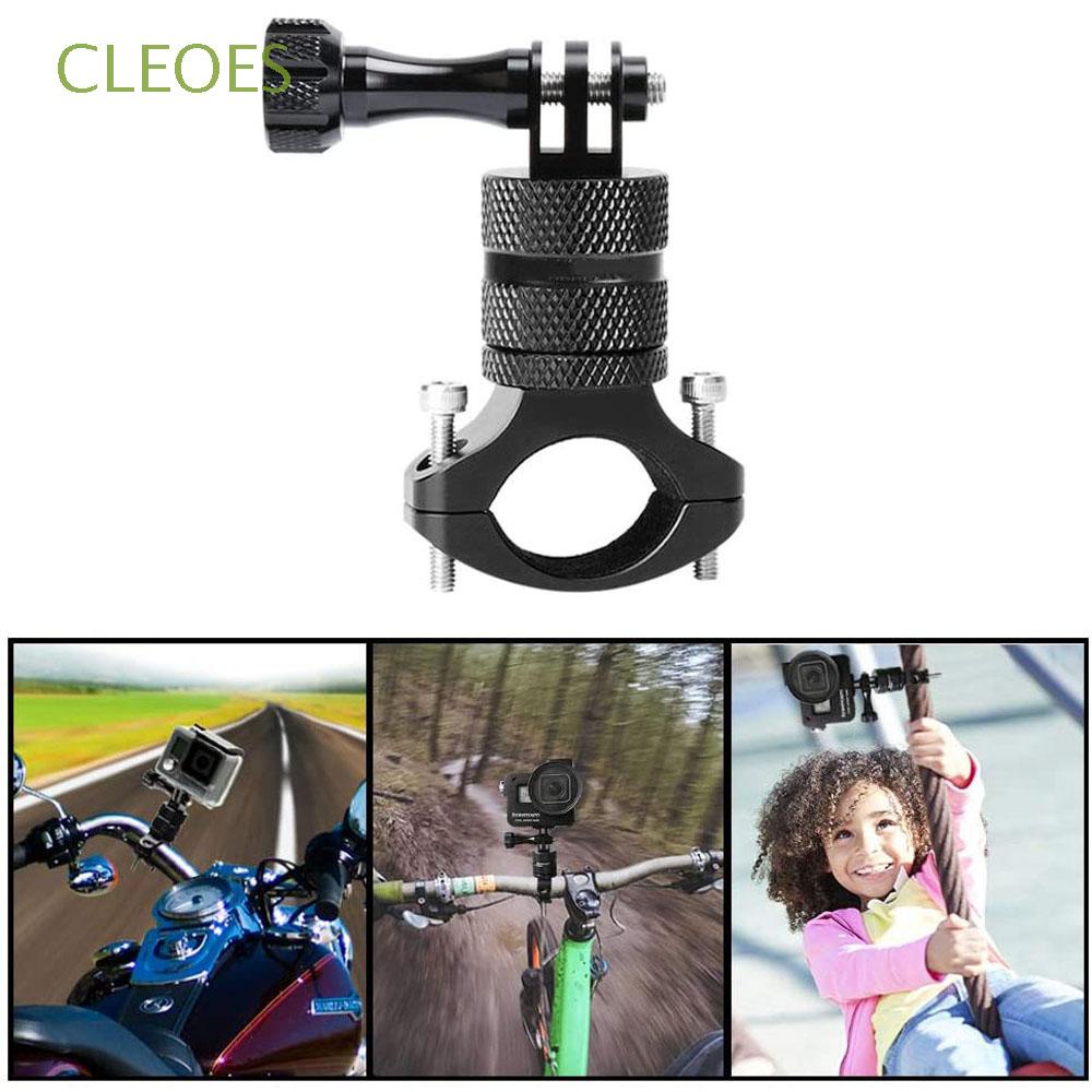 Cleoes Giá Đỡ Máy Ảnh Gopro Gắn Tay Lái Xe Đạp Leo Núi Chống Trượt Có Thể Điều Chỉnh Nhiều Màu