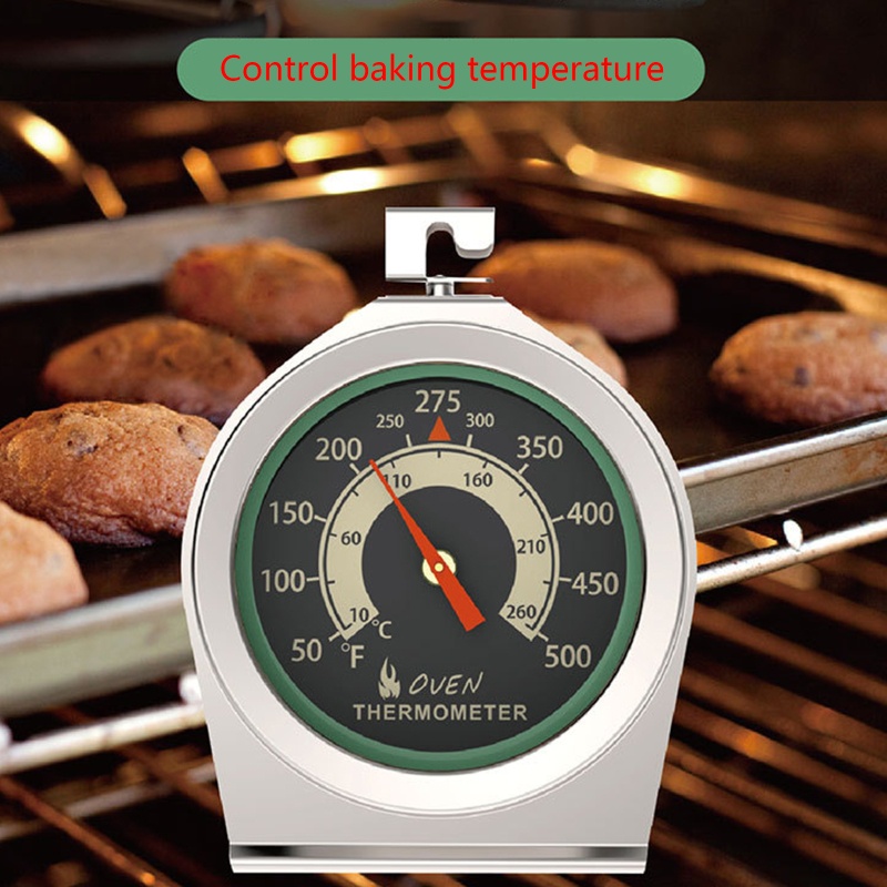 Nhiệt Kế Inox Đo Nhiệt Độ Lò Nướng BBQ An Toàn