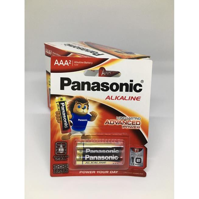 Pin điều khiển AAA Panasonic Alkaline LOẠI TỐT hộp 12 đôi