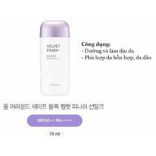 [MISHA] Kem chống nắng Misha HỒNG XANH TÍM Missha All-around Safe Block Soft Finish Sun Milk SPF50+/PA+++