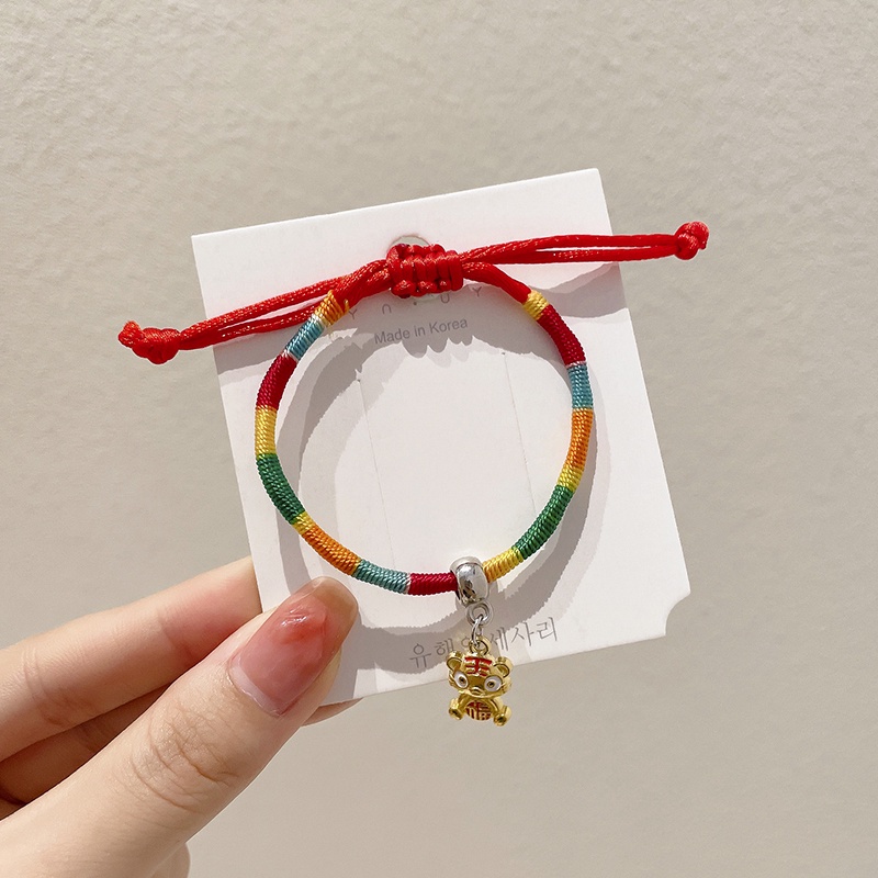 Vòng Tay May Mắn Bện Dây May Mắn Cho Cặp Đôi
