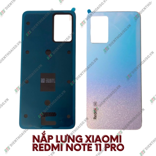 Nắp lưng xiaomi redmi note 11 pro xanh ngân hà , xanh lá