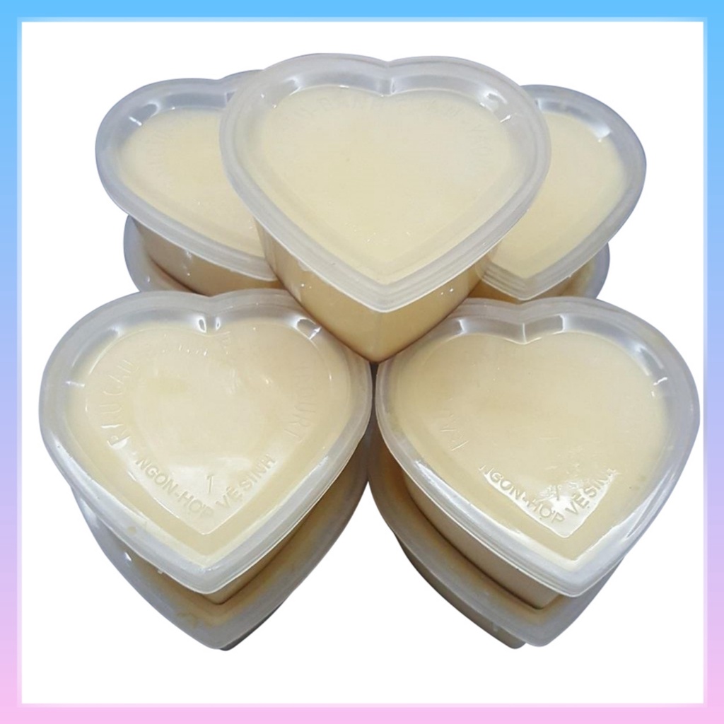 50 HỘP BÁNH PLAN HÌNH TIM - KÈM NẮP