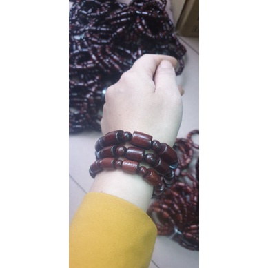 Vòng tay đốt trúc hương nâu