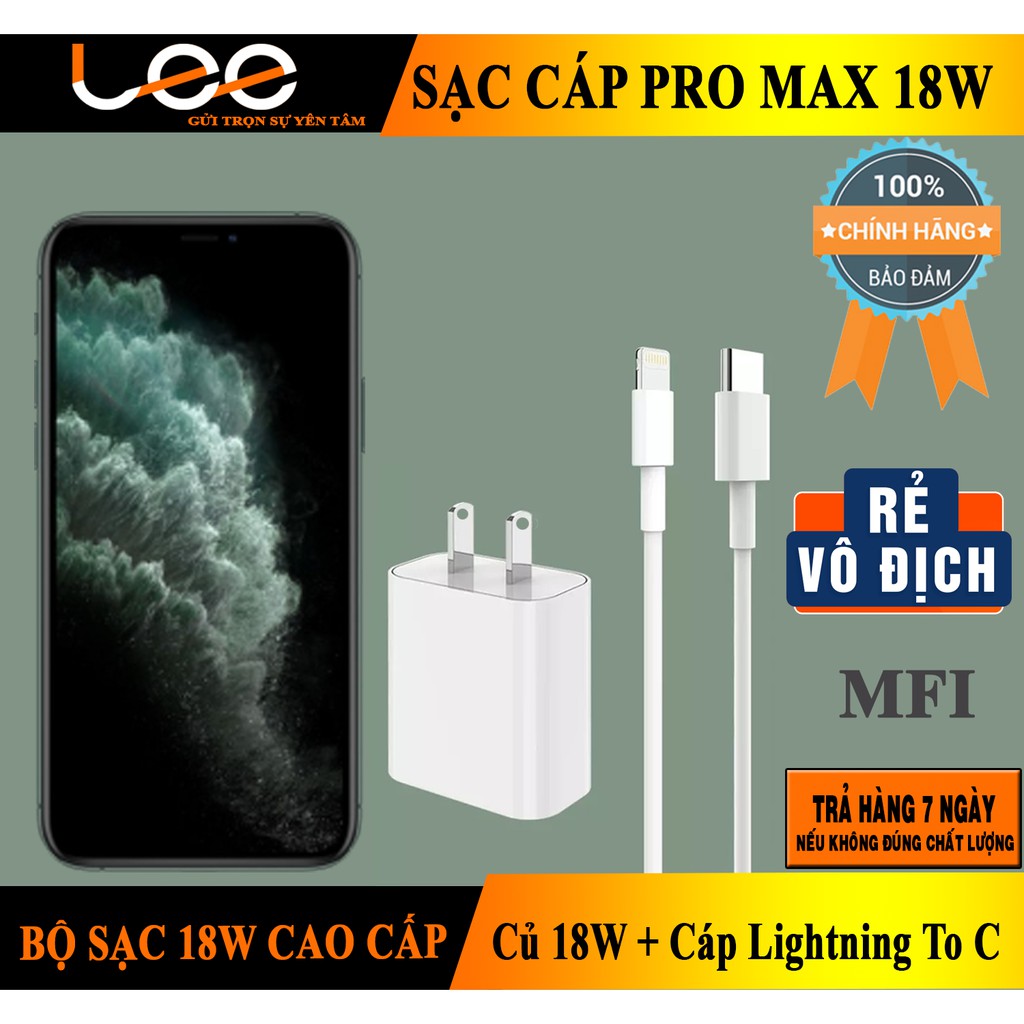 Bộ sạc nhanh 18W IPtablet táo
