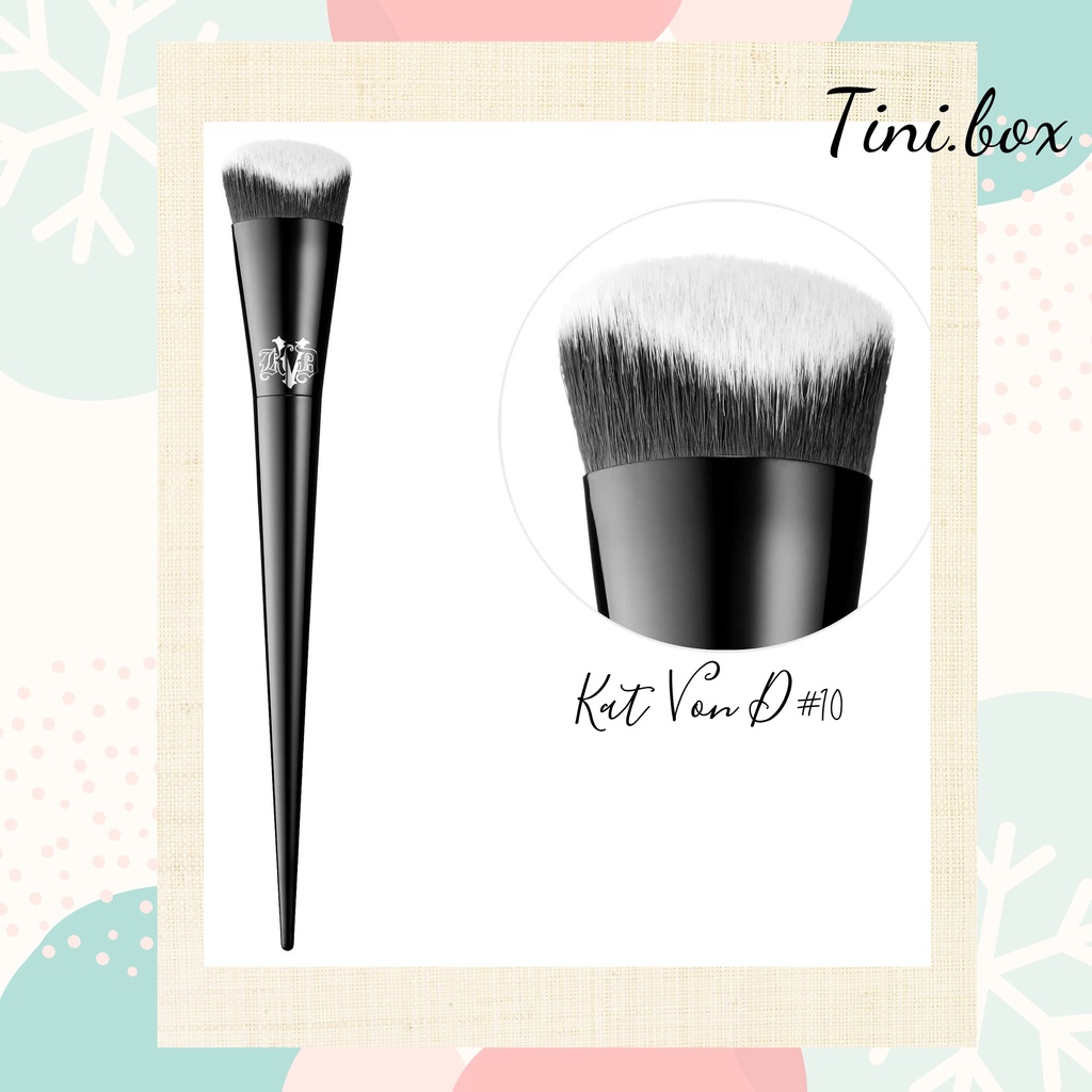 Cọ tán kem nền Kat Von D10 vát hai mặt