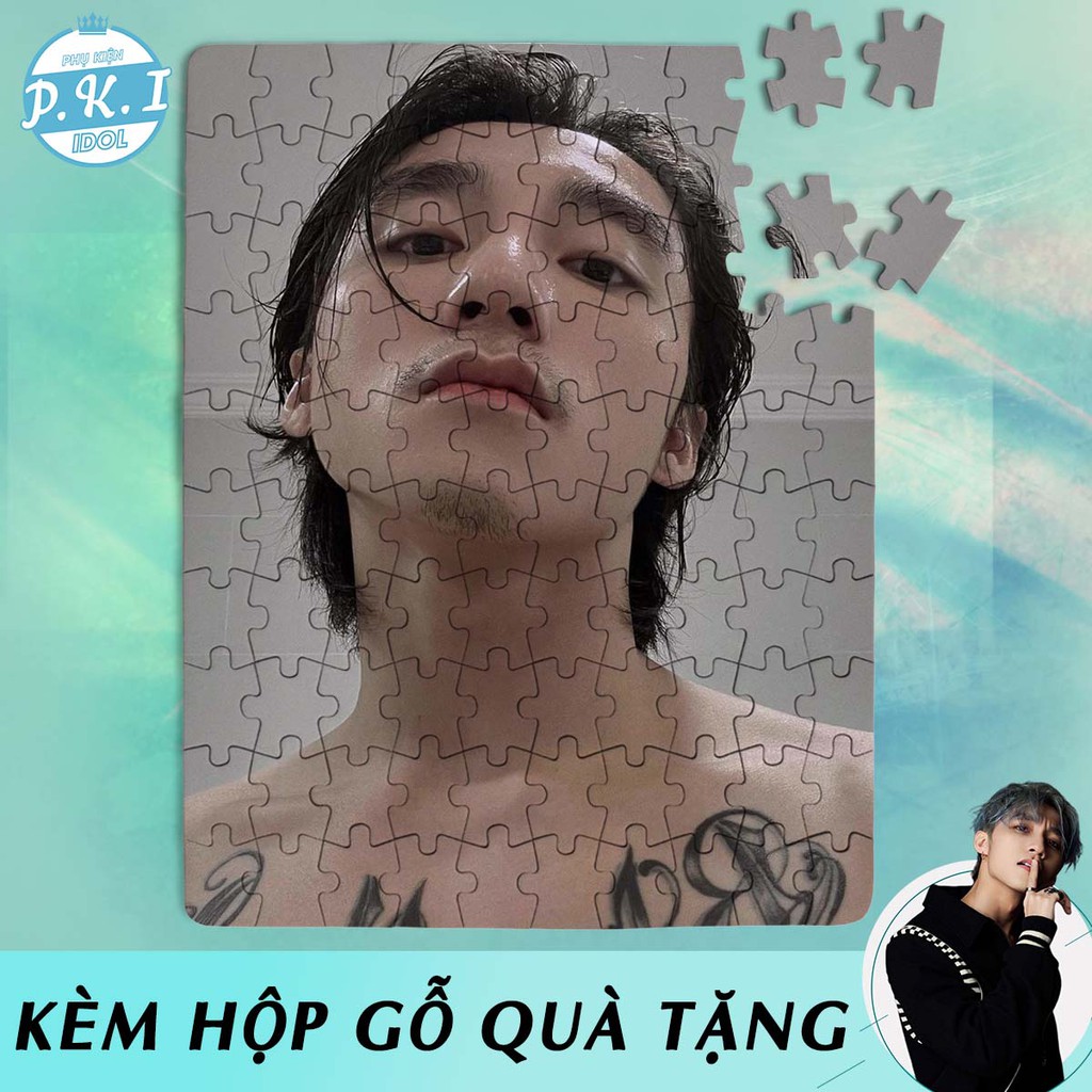 Tranh Ghép Gỗ Idol Sơn Tùng MTP - Ngôi Sao Hàng Đầu Vpop - Sky Ơiii