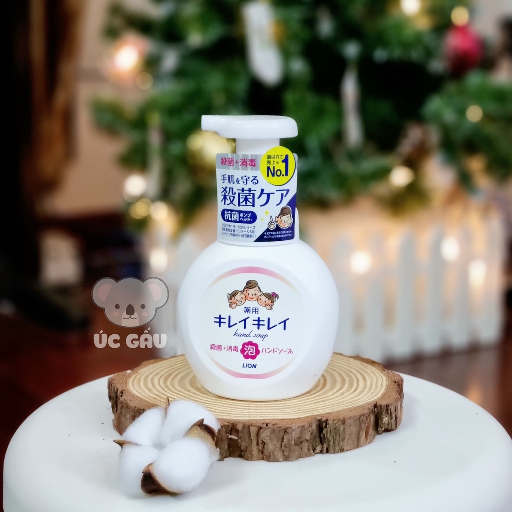 Nước rửa tay Lion Nhật cho bé và gia đình 250ml