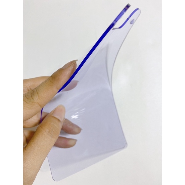 Miếng nhựa dẻo chắn bùn che phuộc sau kèm ốc, lắp phù hợp xe máy