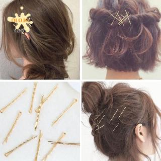 [1pc] Kẹp Tóc Tự Làm Màu Vàng Cho Nữ-olo
