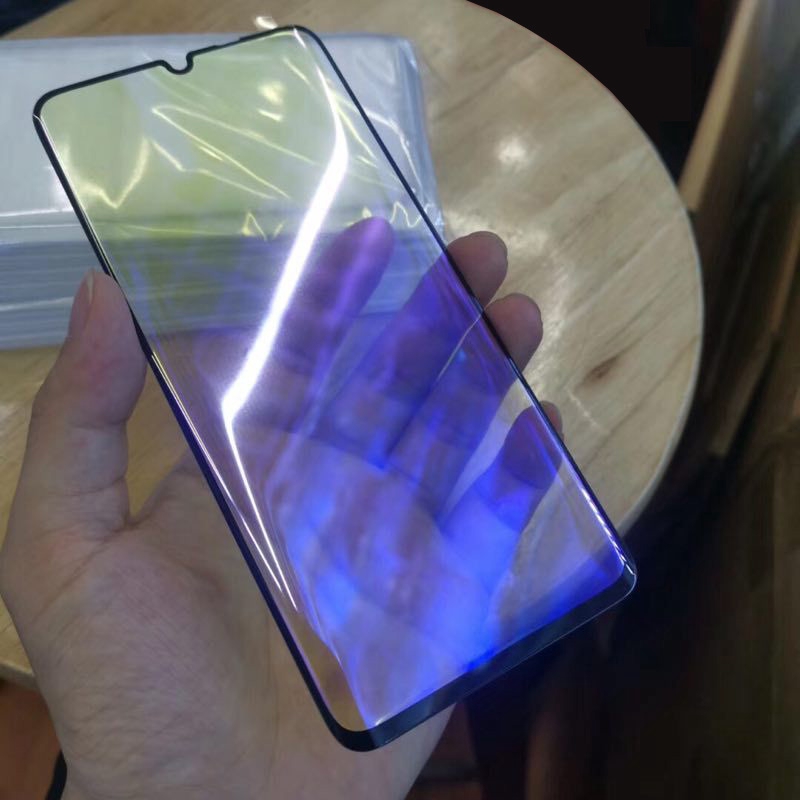 Kính Cường Lực 9h Viền Tím Cho Huawei P30 Pro Mate 9 20 30 Pro Rs Honor Magic