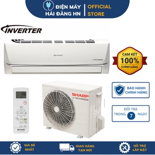 Điều hòa sharp inverter 1 chiều 18000btu ah-x18zew điện máy hải đăng hn