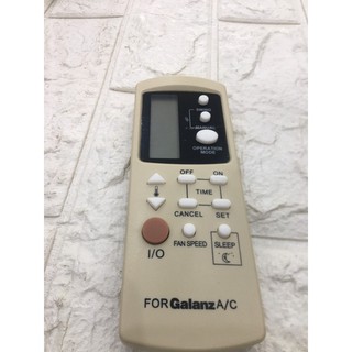 điều khiển điều hòa galanz