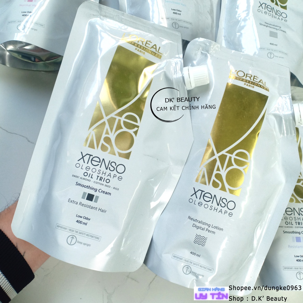 Thuốc Duỗi Tóc, Uốn Tóc Oleo Shape - Loreal Professionnel