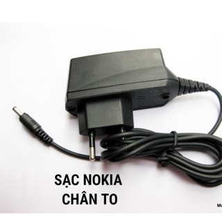 Sạc Nokia Chân to , nhỏ , dẹp . Giao nhanh