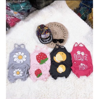 Combo 3 bộ dây chéo quần chíp bèo bé gái