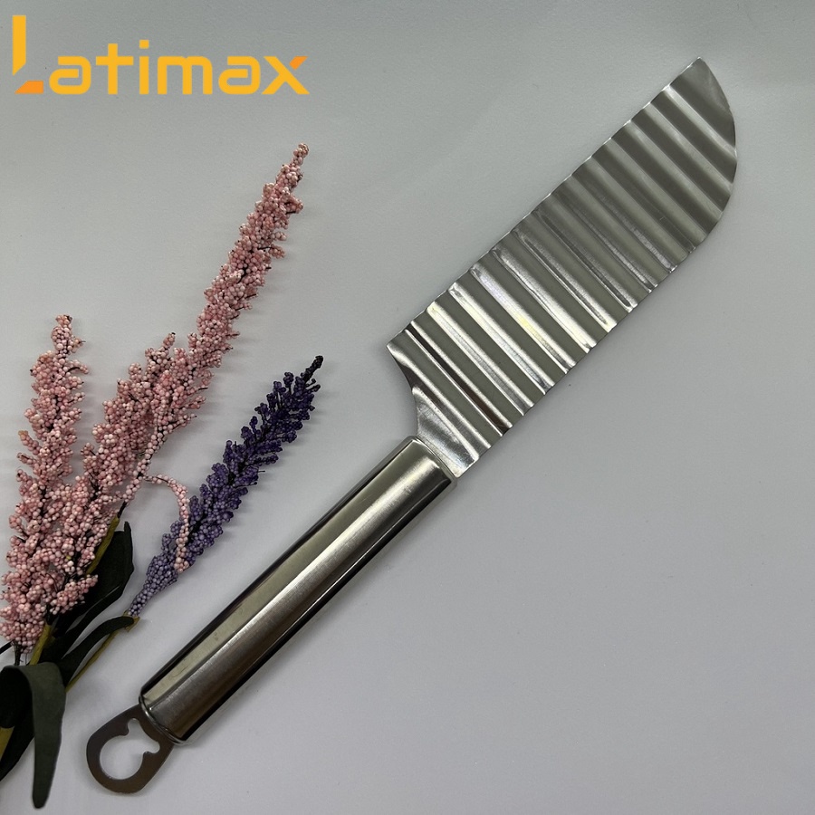 [Mã BMBAU50 giảm 7% đơn 99K] Dao lượn sóng cắt rau củ đa năng Latimax thân Inox bền đẹp