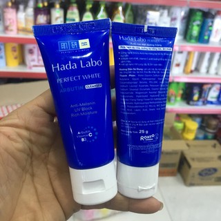 Kem sữa rửa mặt Hadalabo 25g