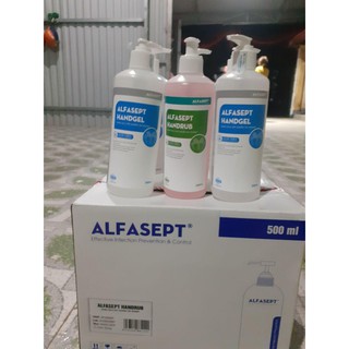 Nước rửa tay khô sát khuẩn Alfasept Handrub 500ml