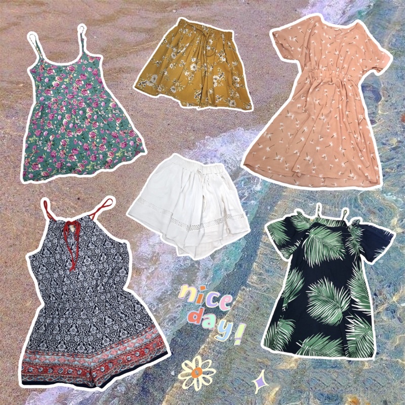 Swimsuit, áo bơi vintage và váy đi biển 2hand