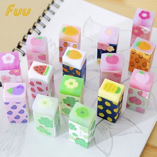 Cục tẩy cà rốt, hoa, quả hình chữ nhật