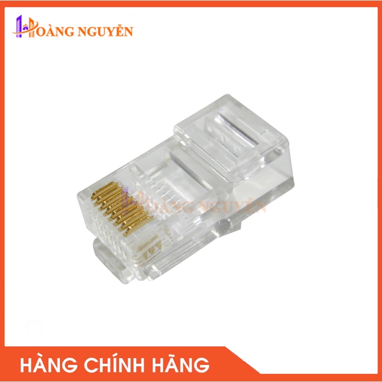 [NHÀ PHÂN PHỐI] RJ45 100 Cái 👉FREESHIP👉 Hạt mạng, Đầu Bấm Mạng RJ45