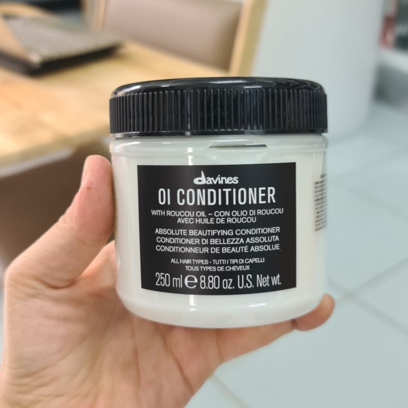 Dầu gội xả suôn mượt DAVINES OI Absolute beautifying 280ml-250ml