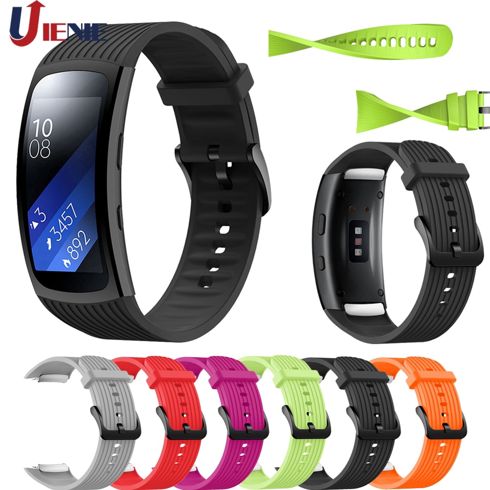 Dây Đeo Silicon Thể Thao Cho Đồng Hồ Thông Minh Samsung Gear Fit 2 Pro