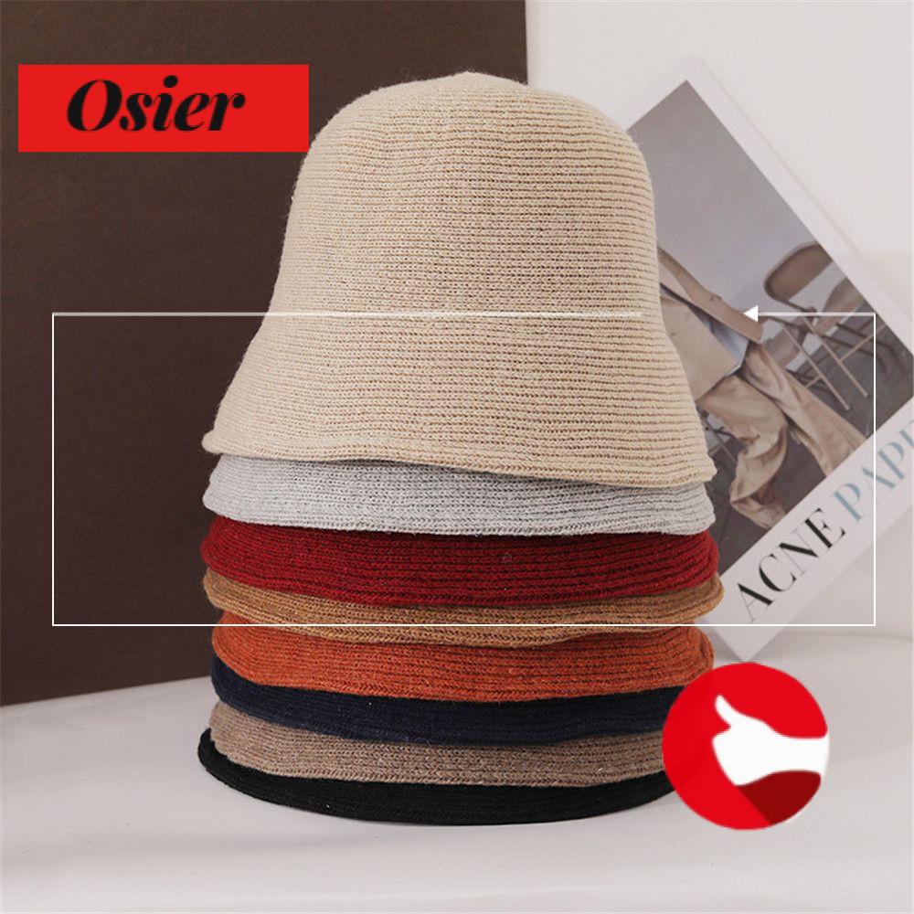 Nón Tai Bèo Panama Bằng Len Giữ Ấm Mùa Đông Nhiều Màu Sắc Tùy Chọn Có Thể Gập Gọn Cho Nữ