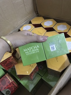 Mặt nạ bùn Matcha Laikou