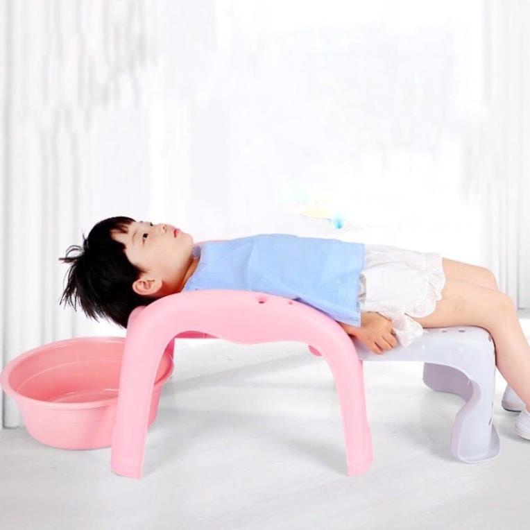 FREE SHIP !!! Ghế ăn dặm Hokori Việt Nhật cho bé kiêm ghế gội đầu biến hình 3 trong 1