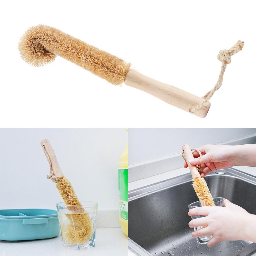 Cọ Rửa Ly Bằng Gỗ Tiện Dụng Cho Nhà Bếp