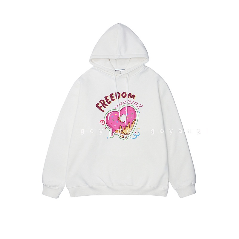 Áo Hoodie GYG Unisex Freedom Form Rộng Oversize Phong Cách Hàn Quốc