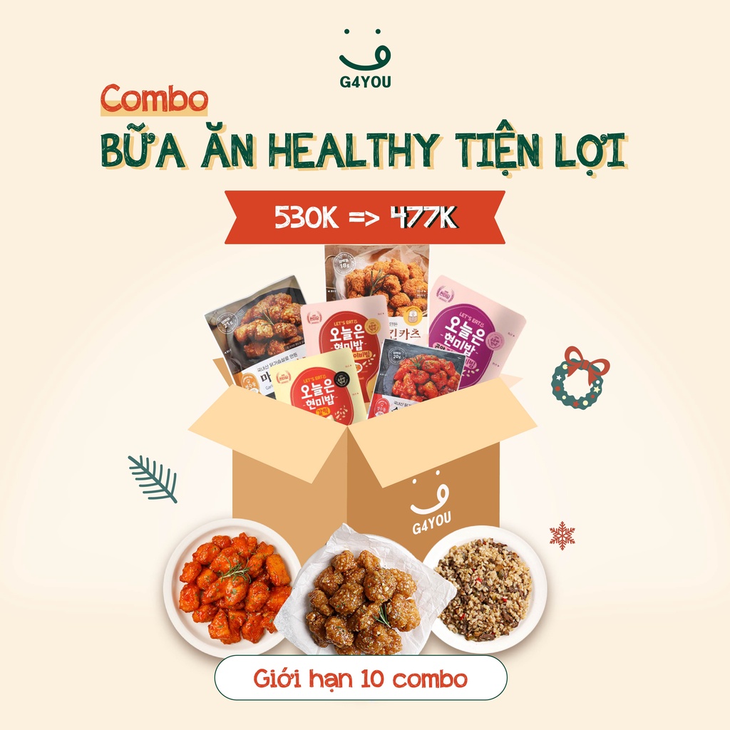 [G4you Healthy Set] Giảm Cân Tăng Cơ Giảm Mỡ | BigBuy360 - bigbuy360.vn