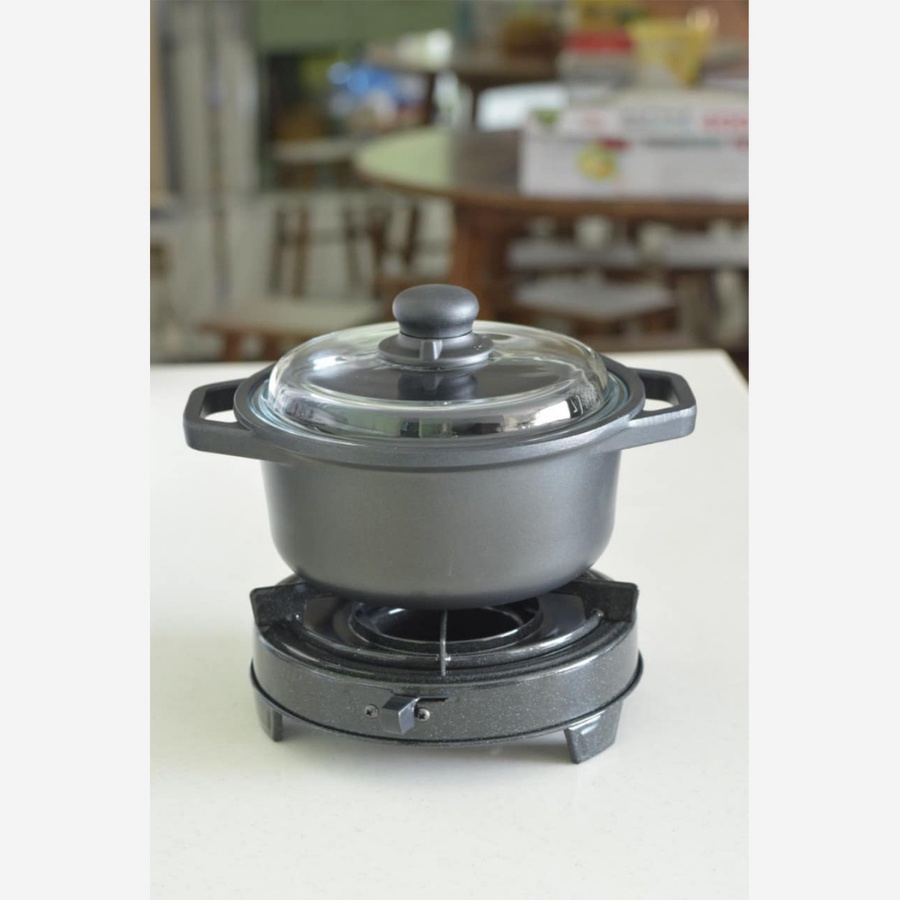Bếp Cồn Tráng Men Bio