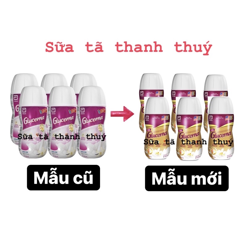 Sữa Bột Pha Sẵn Abbott Glucerna - 6 chai x 220ml