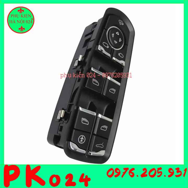 Công Tắc Lên Xuống Kính Tổng Cho Xe Ô Tô - Porsche Panamera Cayenne Macan 2011-2014 Mã 7PP959858DML