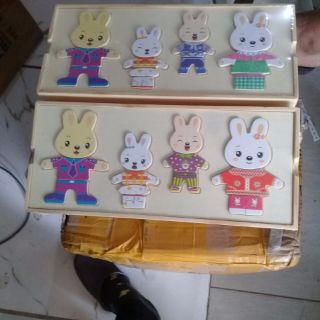 Bộ lắp ghép Thỏ con nó